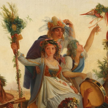 Painting Follower of Louis Léopold Ro,The Return from the Feast of the Madonna d,Louis Léopold Robert ,Louis Léopold Robert ,Louis Léopold Robert ,Louis Léopold Robert ,Louis Léopold Robert
