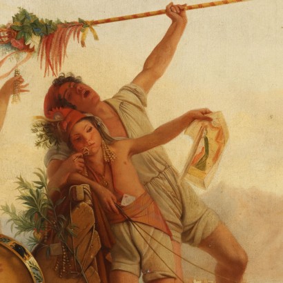 Painting Follower of Louis Léopold Ro,The Return from the Feast of the Madonna d,Louis Léopold Robert ,Louis Léopold Robert ,Louis Léopold Robert ,Louis Léopold Robert ,Louis Léopold Robert