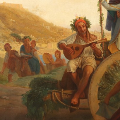 Painting Follower of Louis Léopold Ro,The Return from the Feast of the Madonna d,Louis Léopold Robert ,Louis Léopold Robert ,Louis Léopold Robert ,Louis Léopold Robert ,Louis Léopold Robert