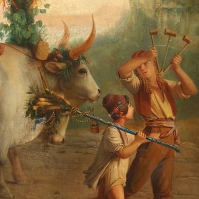 Painting Follower of Louis Léopold Ro,The Return from the Feast of the Madonna d,Louis Léopold Robert ,Louis Léopold Robert ,Louis Léopold Robert ,Louis Léopold Robert ,Louis Léopold Robert