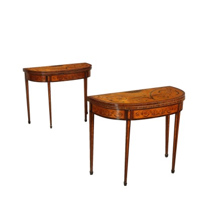 Two George III Style Consoles