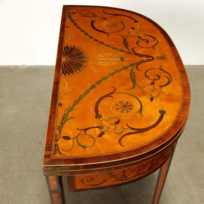 Two George III style consoles