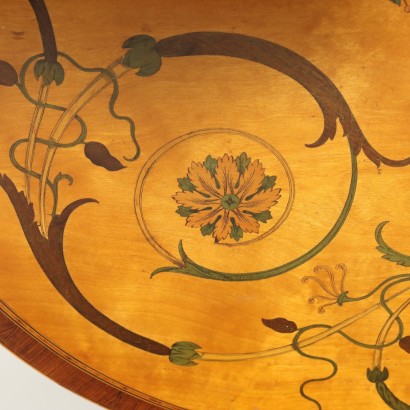 Two George III style consoles