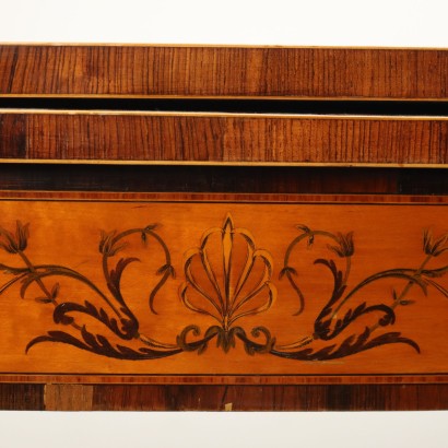 Two George III style consoles