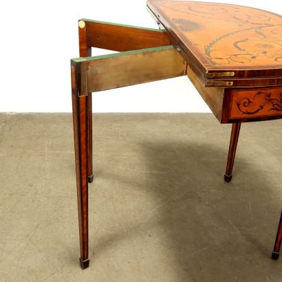Two George III style consoles