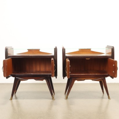 Pair of Vintage Nightstands 50s-60s,Pair of Vintage Nightstands 50s-60s,Pair of Vintage Nightstands 50s-60s,Pair of Vintage Nightstands 50s-60s