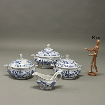 Service de table en porcelaine Zwiebelmuste
