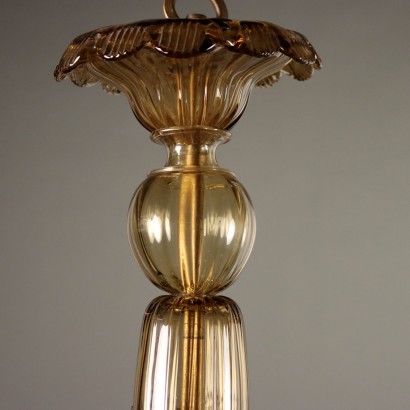 Lampadario,Lampadario in Vetro Soffiato Veneziano