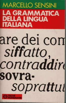 La grammatica della lingua italiana