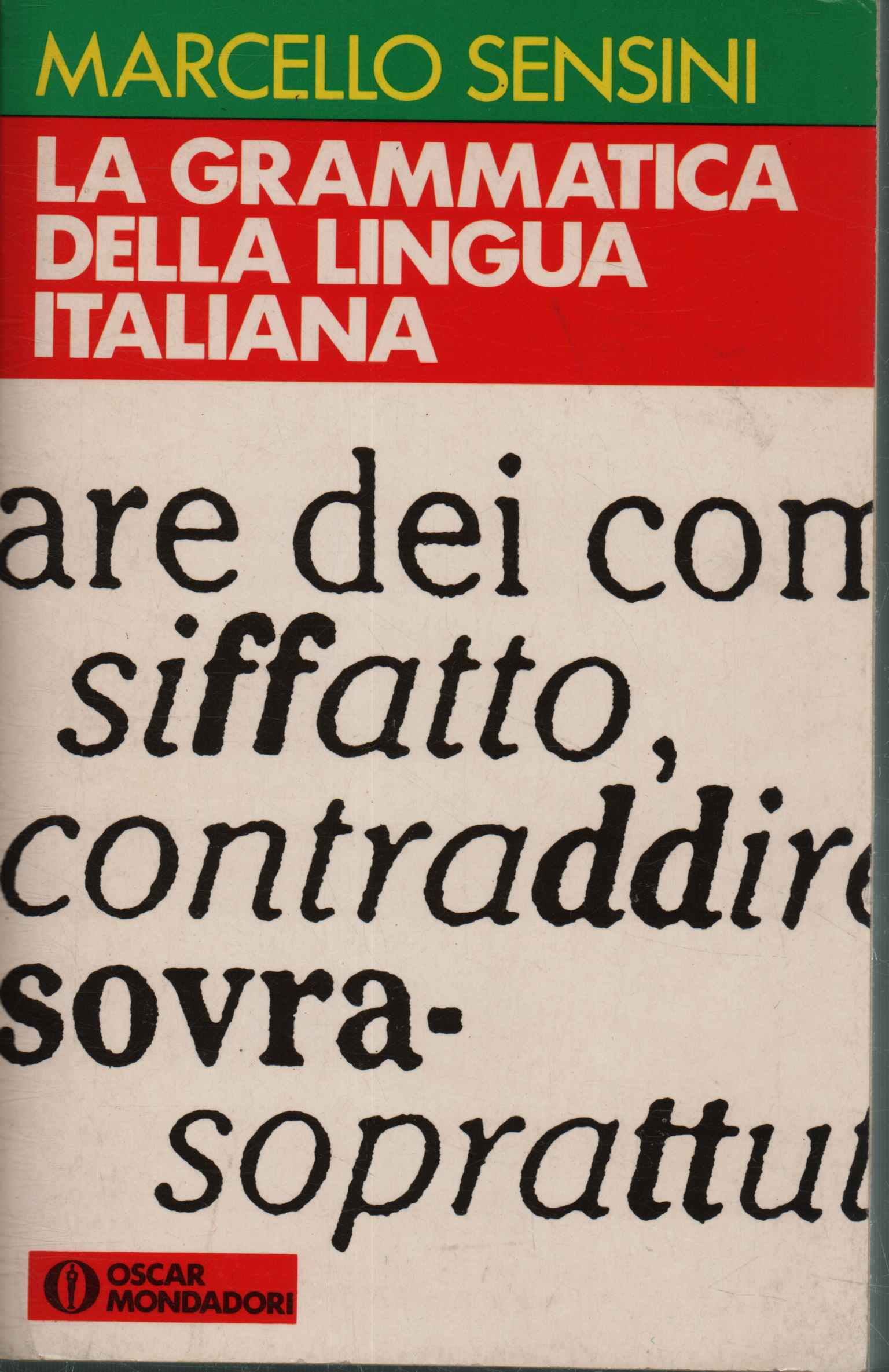 La grammatica della lingua italiana