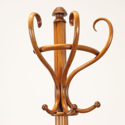 Coat rack in curved beech, Liberty coat rack in curved beech