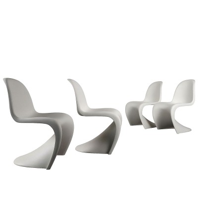 Vitra Panton Chairs Design Verner Panton Plastic 1980s-1990s