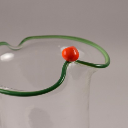 Pair of Venini Glass Vases
