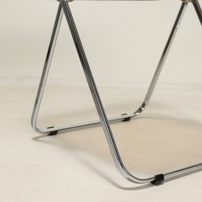 Two 'Plia' Anonima Cas,Giancarlo Piretti,Giancarlo Piretti,Giancarlo Piretti,Pair of 'Plia' Chairs,Giancarlo Piretti