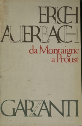 Da Montaigne a Proust