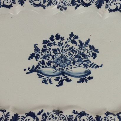 Oval Majolica Tray