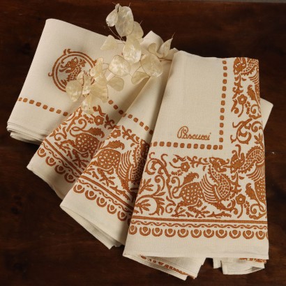 Pascucci Tablecloth with 8 Napkins