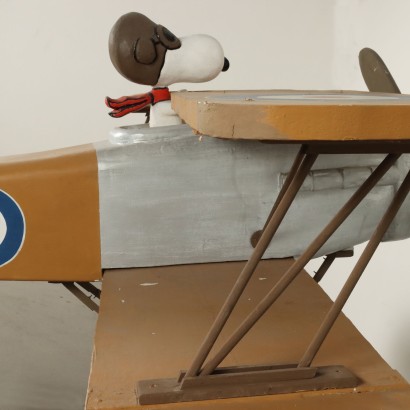 Airplane Model with Snoopy Aviator