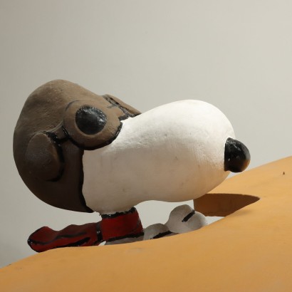 Airplane Model with Snoopy Aviator
