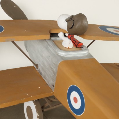 Airplane Model with Snoopy Aviator