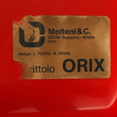 Desk with chair 'Orix0apostro,Nani Prina,Vittorio Parigi,Nani Prina,Vittorio Parigi,Nani Prina,Vittorio Parigi,Nani Prina,Vittorio Parigi,Nani Prina,Vittorio Parigi