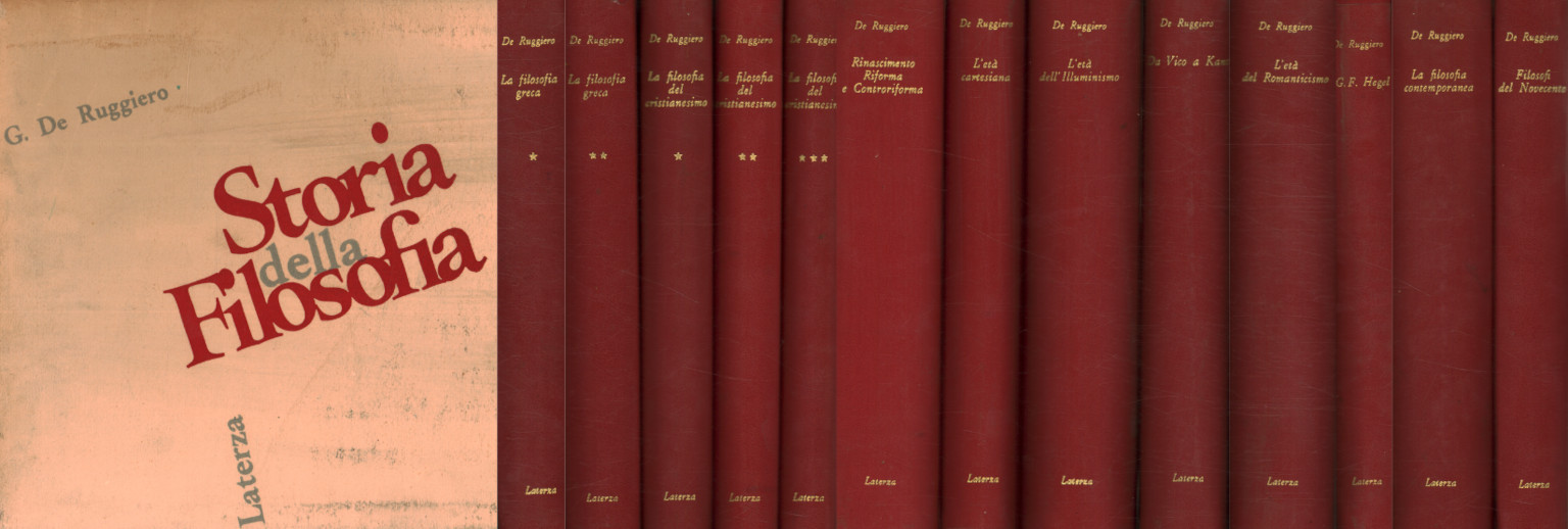 Storia della filosofia (13 Volumi),Storia della filosofia (10 Volumi in 1