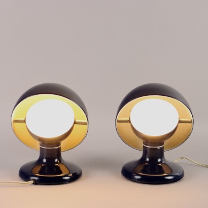Pair of Bedside Lamps,Table Lamps 'Jucker 1470a,Tobia Scarpa,Tobia Scarpa,Tobia Scarpa,Tobia Scarpa