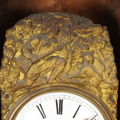 Orologio a pendolo fine'800,Orologio a Pendolo Morbier Fine0apostrophe