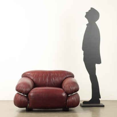 Sillón 'Sesann' de G,Gianfranco Frattini,Gianfranco Frattini,Gianfranco Frattini