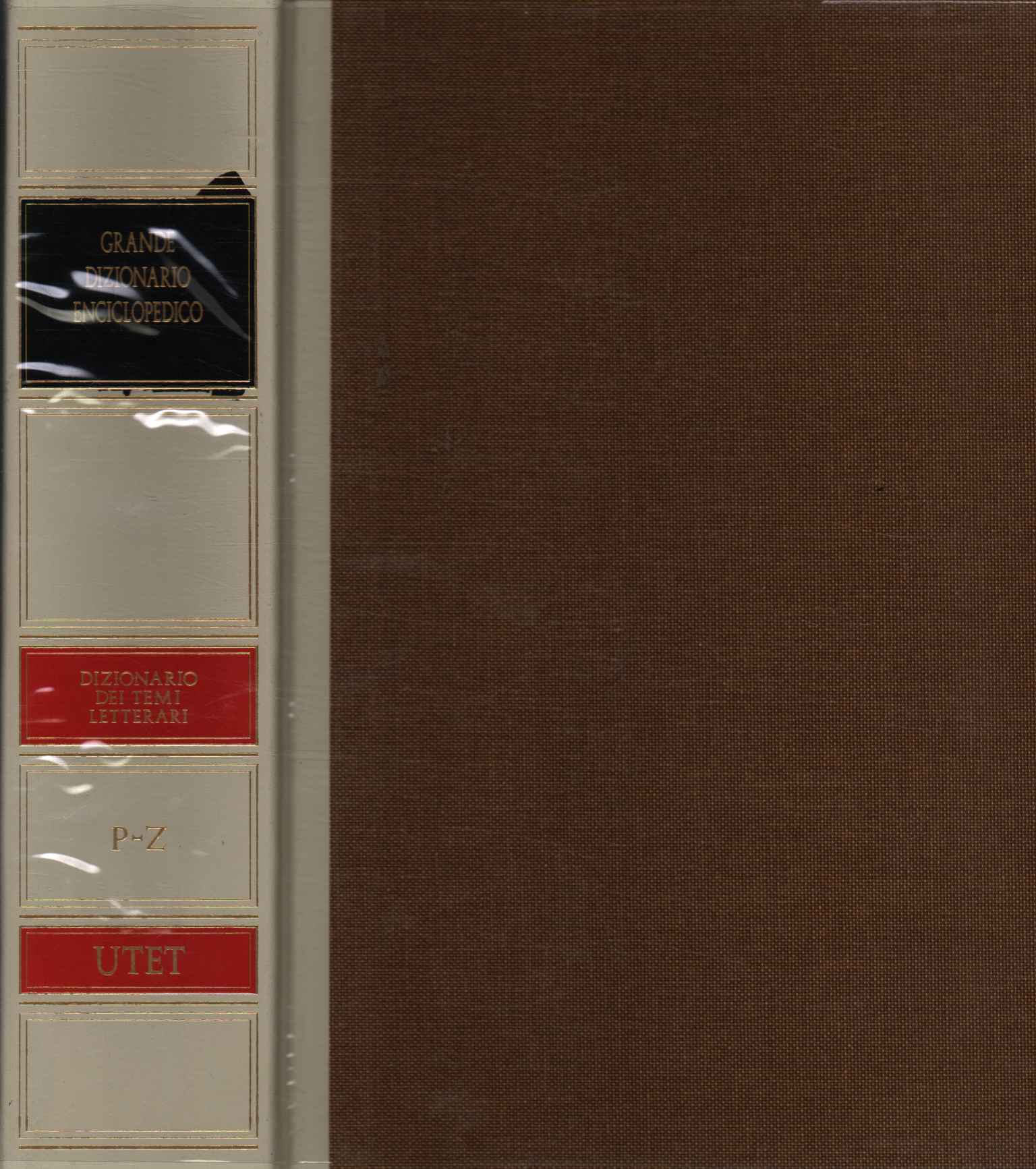 Diccionario de temas literarios P-Z (Vol.
