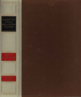 L'Italiano. Elementi di storia
