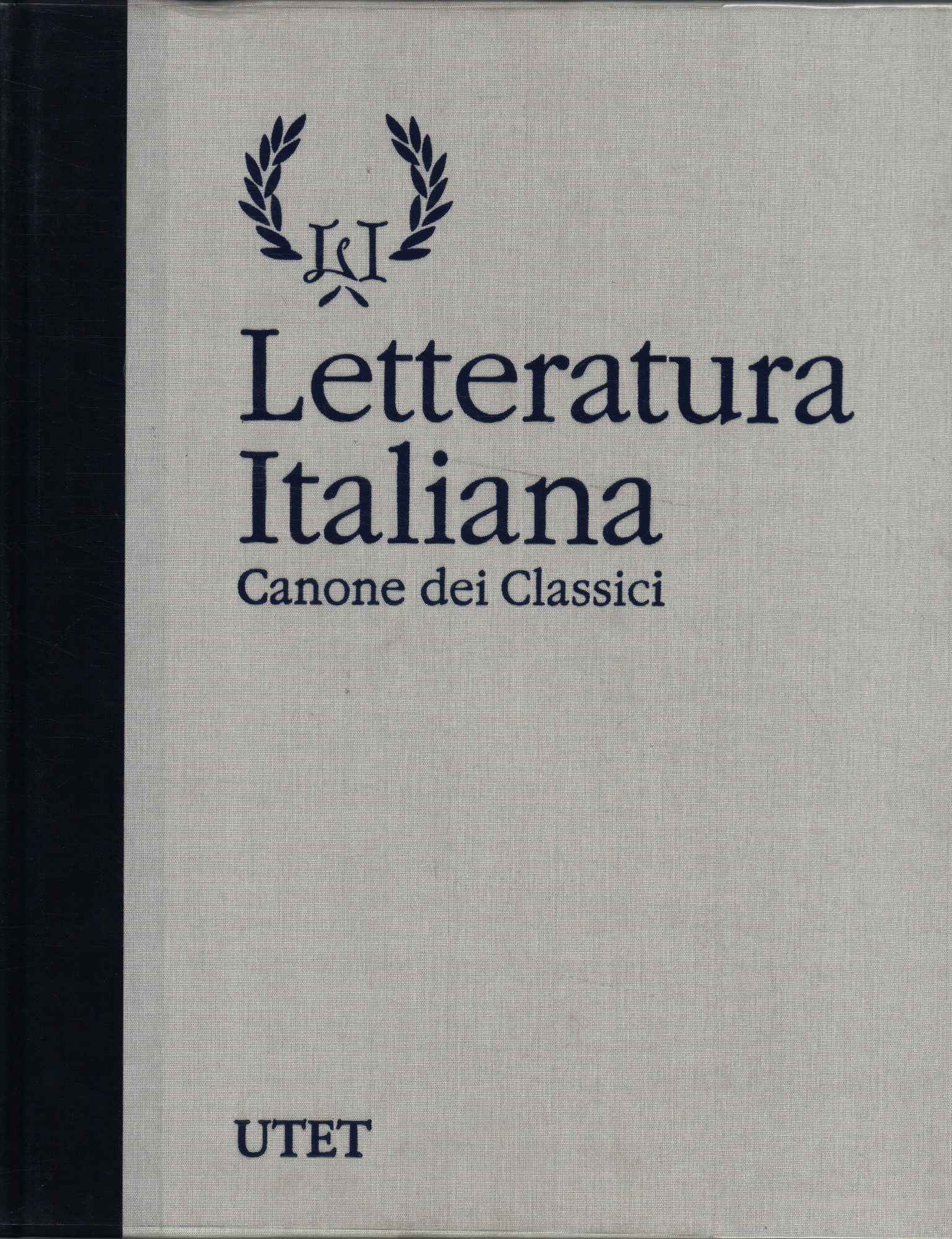 Italian Literature. Canon of Classics%