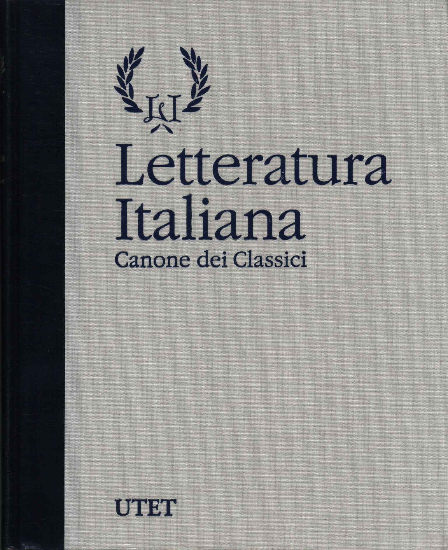 Italian Literature. Canon of Classics%,Italian Literature. Canon of Classics%