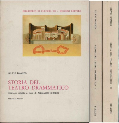Storia del teatro drammatico (2 Volumi)