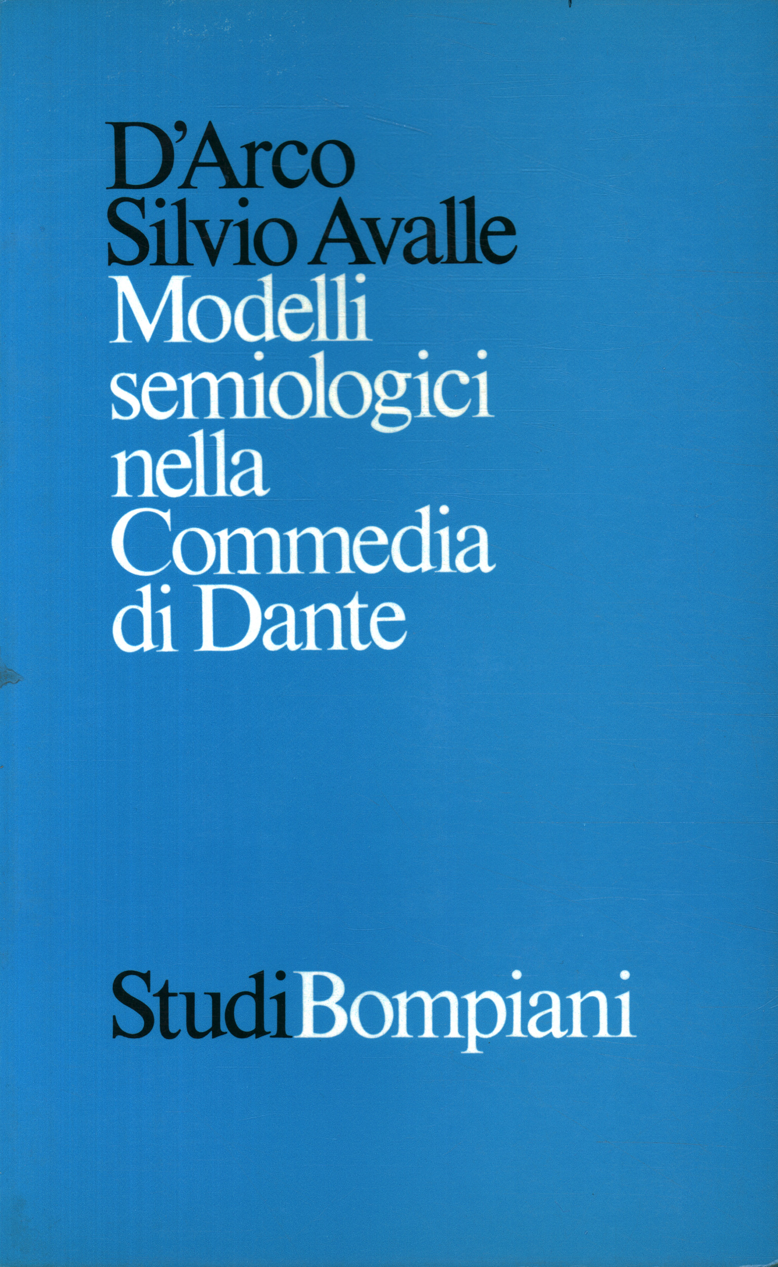 Semiological models in Da's Comedy