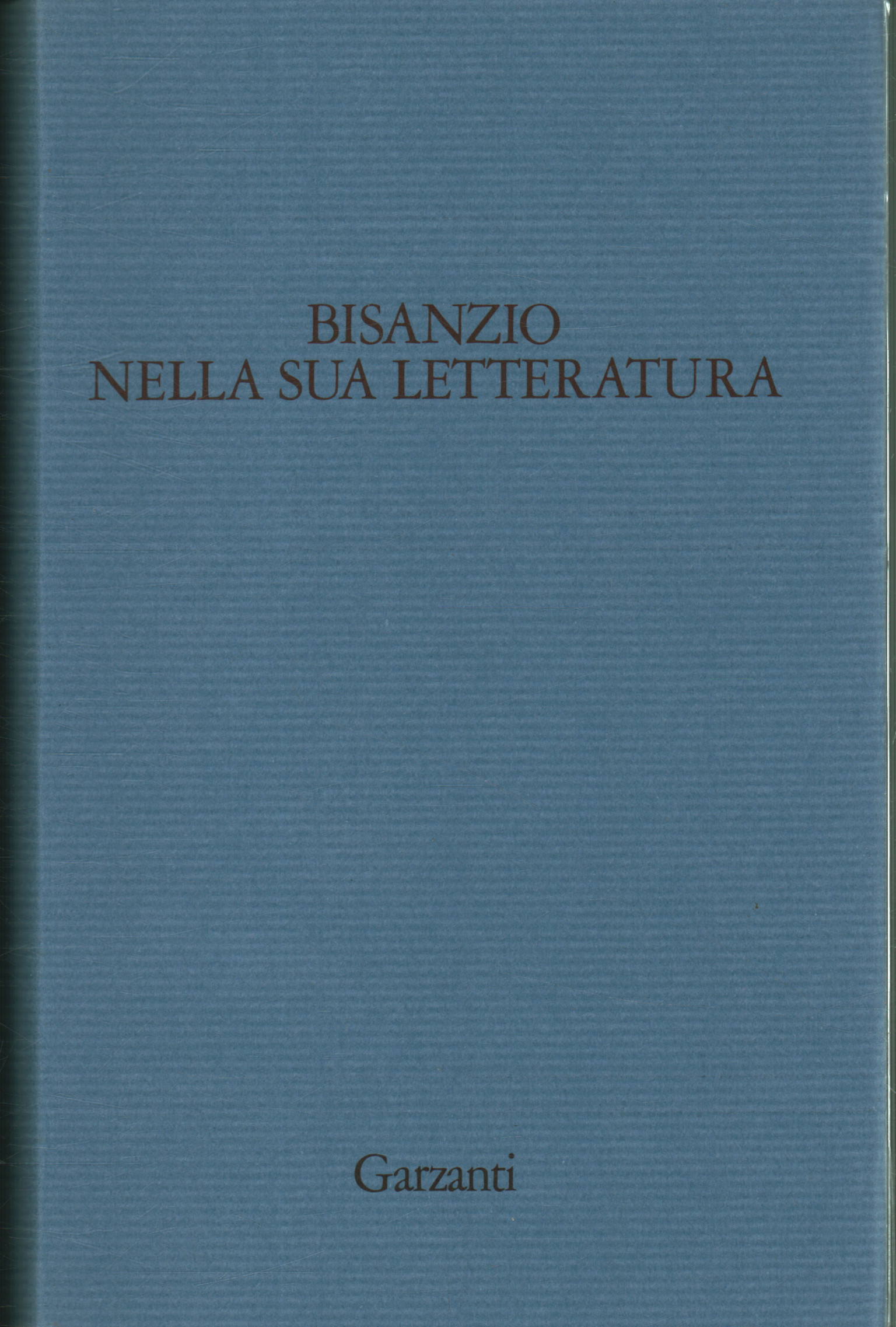 Byzantium in its literature