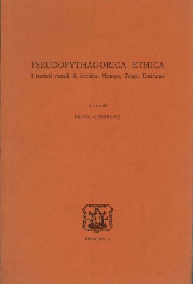 Pseudopythagorica ethica