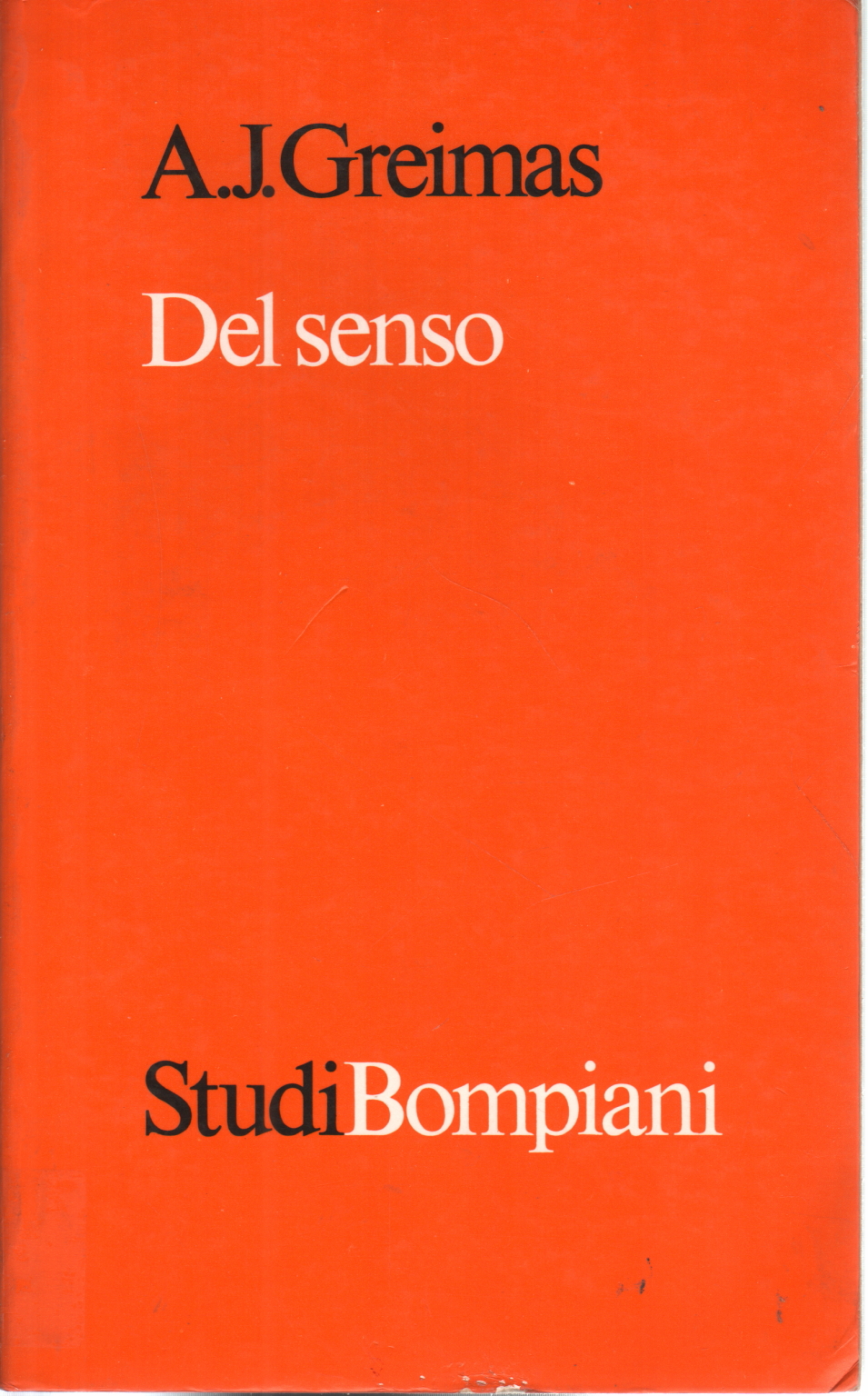Del sentido