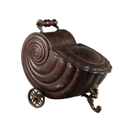 Carrello Portacarbone in Ferro