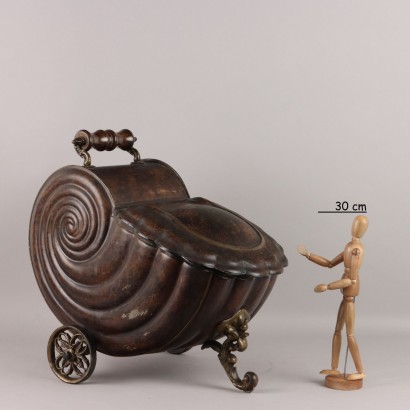 Carrello Portacarbone in Ferro