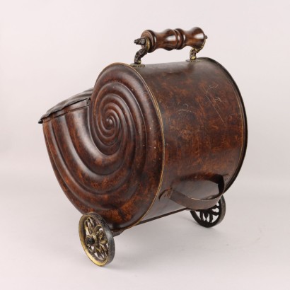 Carrello Portacarbone in Ferro