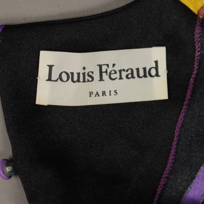 Louis Feraud Paris Abito Vintage in Je