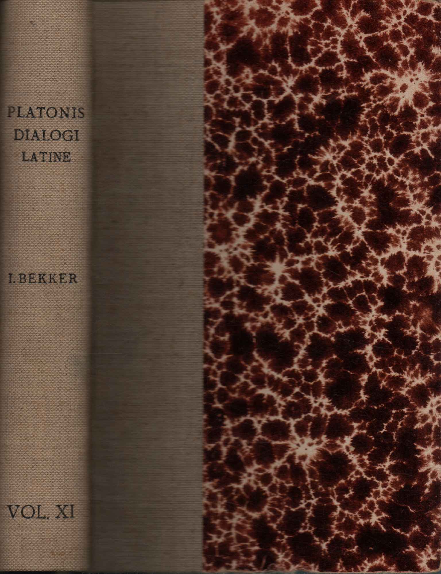 Platonis Dialogi (Volume XI),Platonis Dialogi latine juxta interpretati