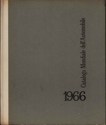 Catalogo Mondiale dell'Automobile 1966