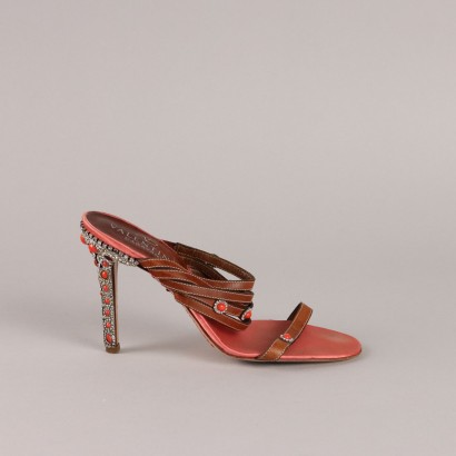 Sandales corail vintage Valentino Garavani