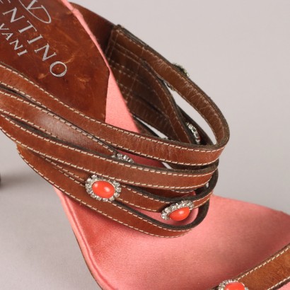 Sandales corail vintage Valentino Garavani