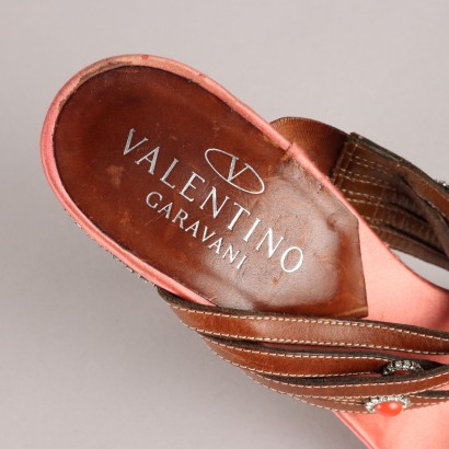 Sandales corail vintage Valentino Garavani