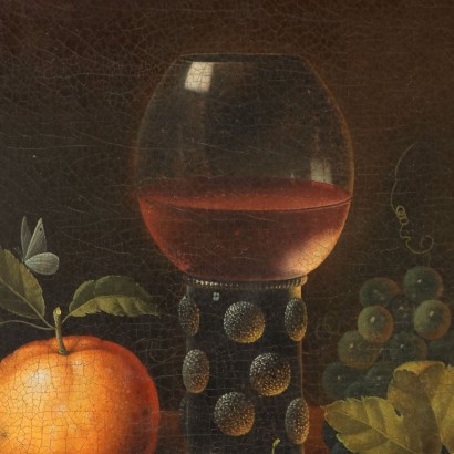 Peinture Nature morte aux fruits et au gobelet, Nature morte aux fruits et au gobelet