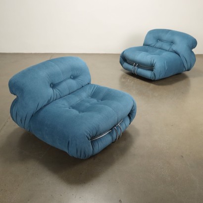 Poltrone Soriana di Afra & Tobia Scarpa per Cassina