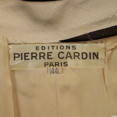 Pierre Cardin Abito Vintage Beige e Ma